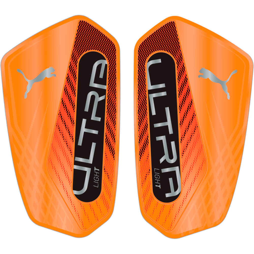 Puma espinilleras ULTRA LIGHT NA vista frontal