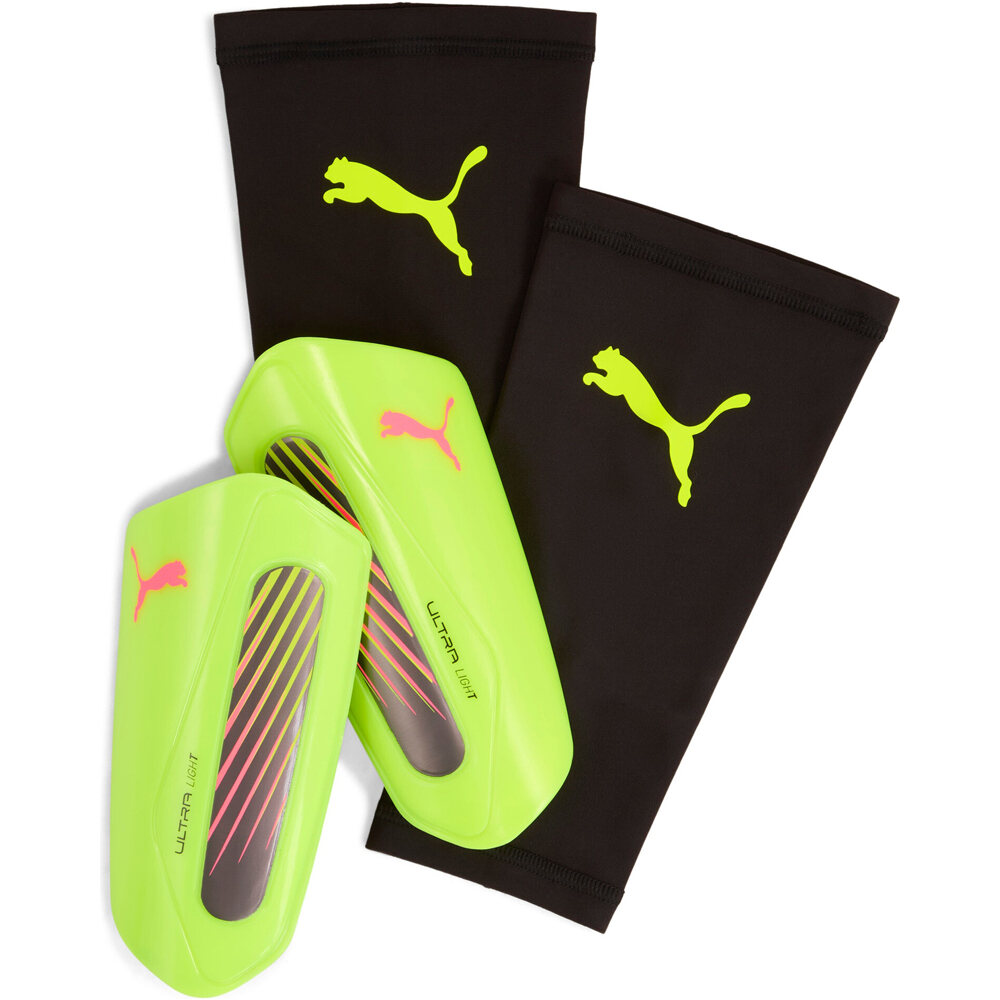 Puma espinilleras ULTRA Light Sleeve vista frontal