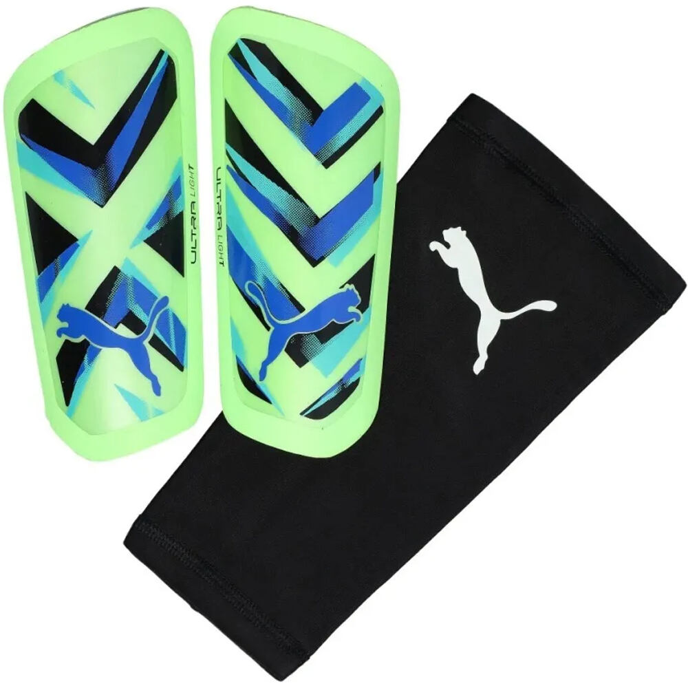 Puma espinilleras ULTRA LIGHT VE vista frontal
