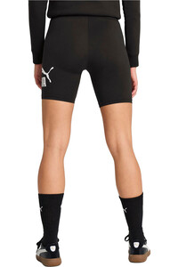 Puma Malla Corta Mujer ESS No. 1 Logo 7 Short Leggings vista trasera