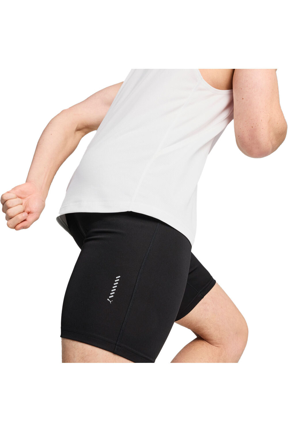 Puma malla corta running hombre M RUN FOUNDATION 8 vista detalle