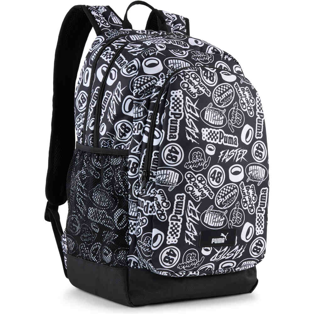 Puma mochila deporte ACADEMY AOP Bac vista frontal