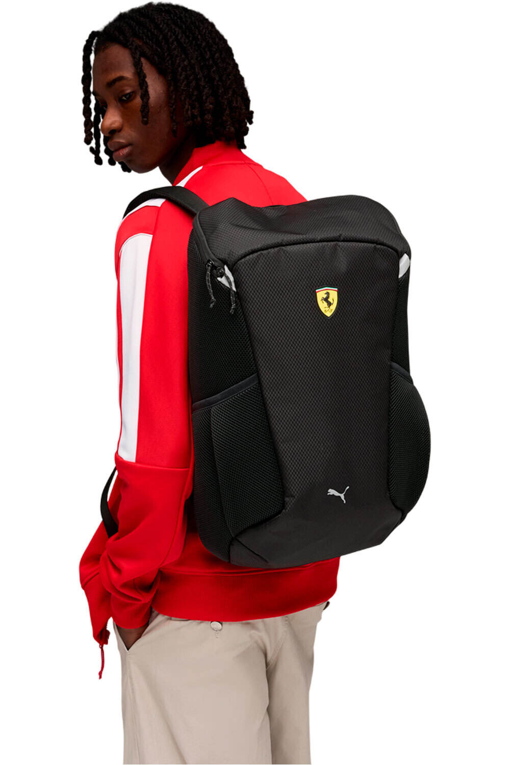 Puma mochila deporte FERRARI Large Backpa vista frontal