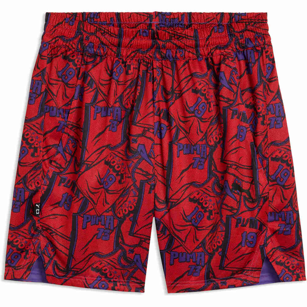 Puma pantalón baloncesto Flagrant Foul AOP 6 vista frontal