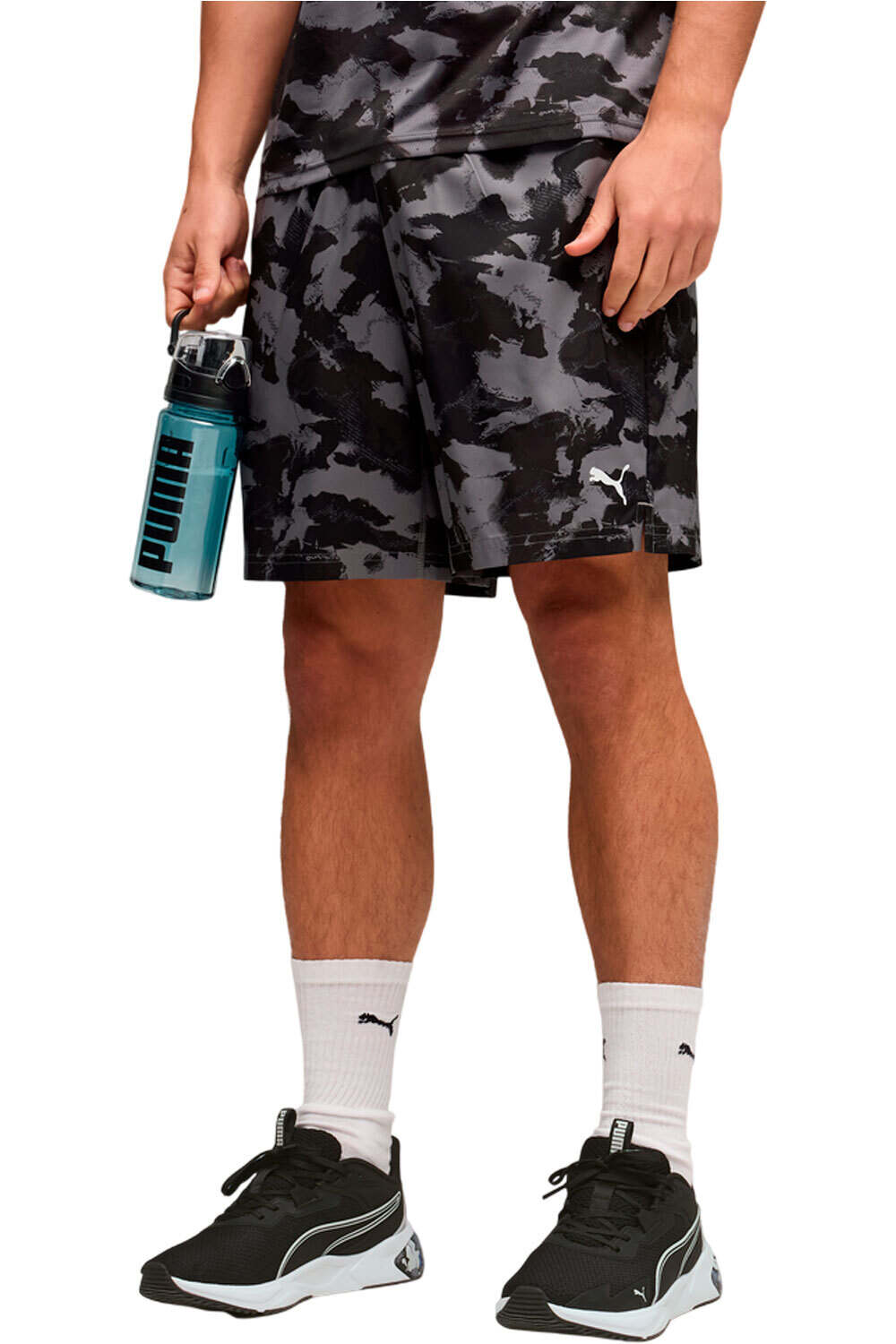 Puma pantalón corto fitness hombre M TAD ESSENTIALS AO vista frontal