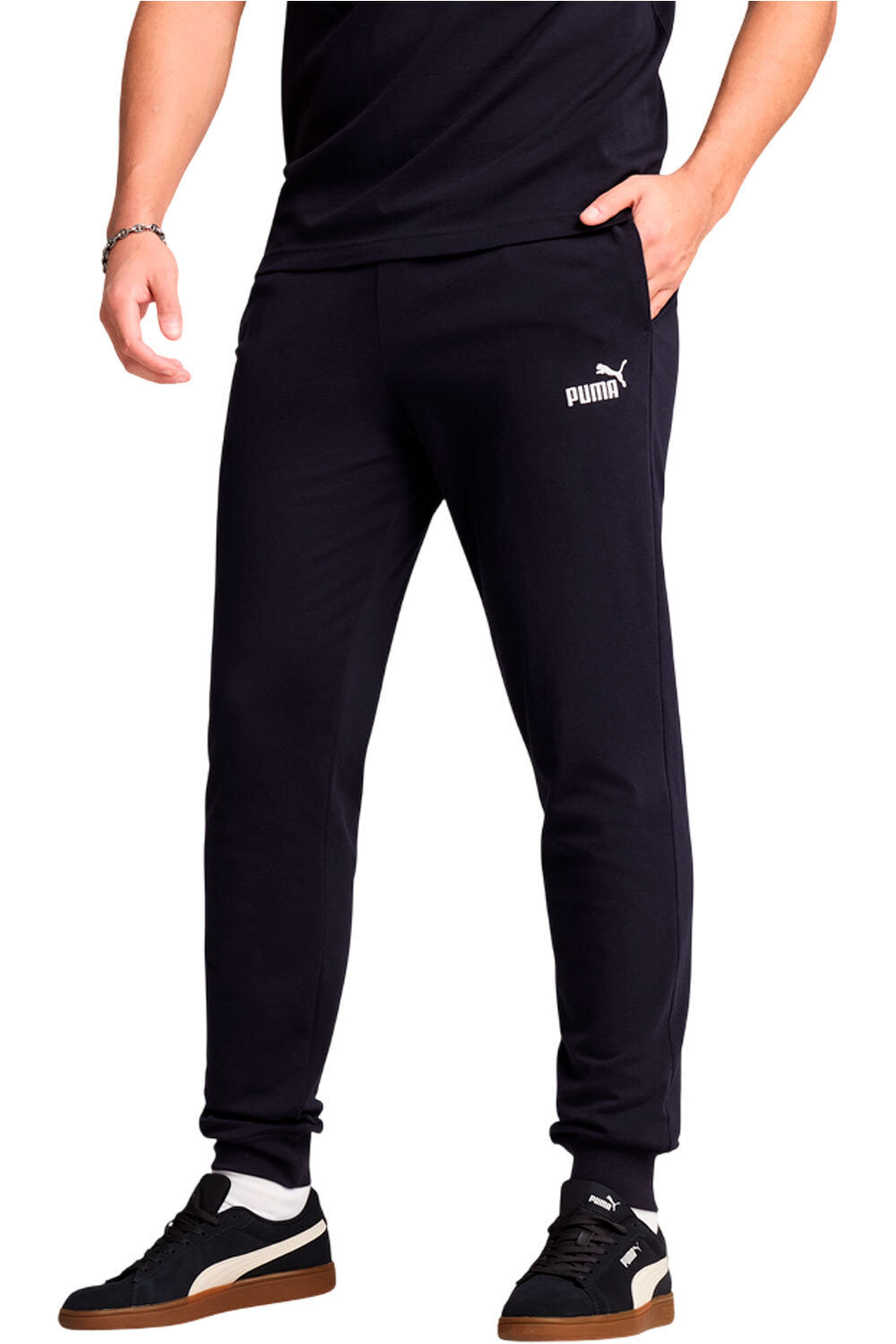 Puma pantalón hombre ESS No. 1 Logo Jerse vista frontal