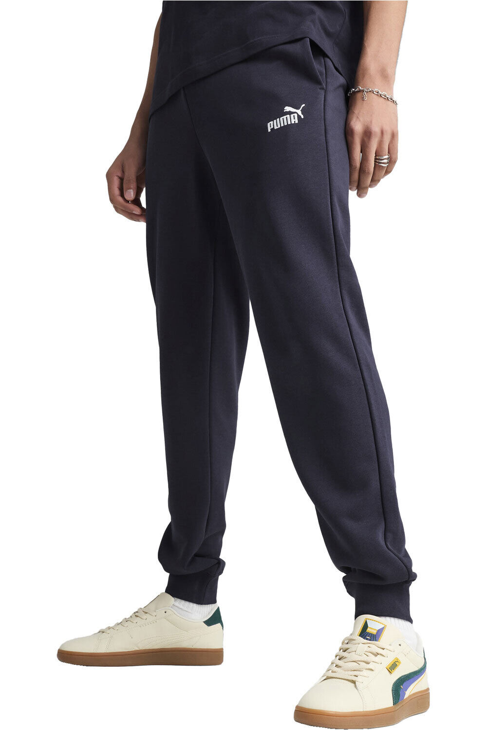 Puma pantalón hombre ESS No. 1 Logo Sweatpants TR cl vista frontal