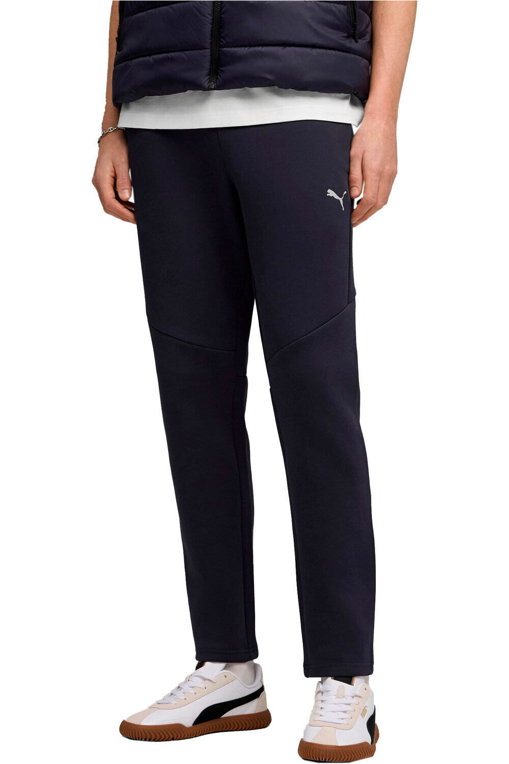 Puma pantalón hombre EVOSTRIPE Pants DK vista frontal