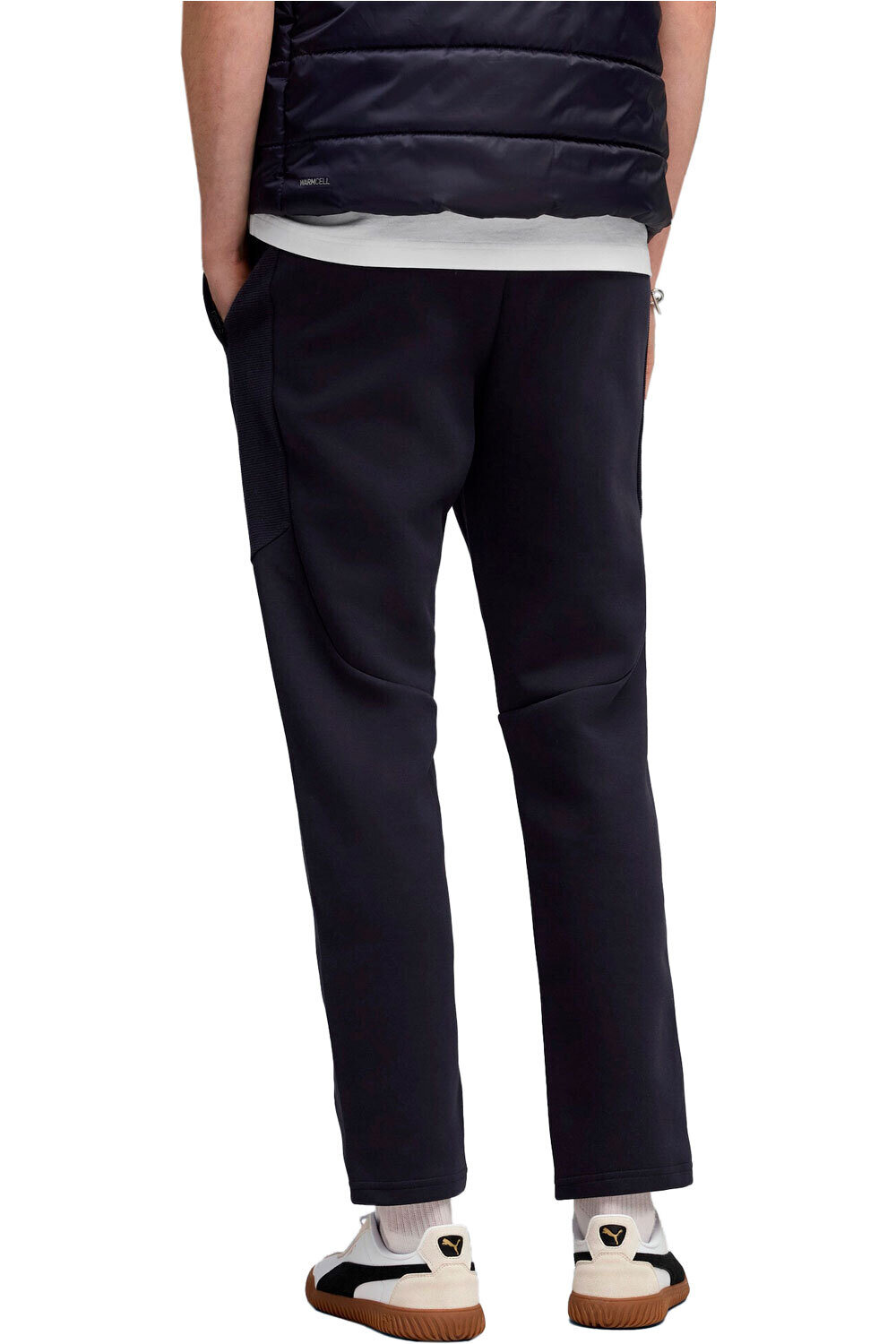Puma pantalón hombre EVOSTRIPE Pants DK vista trasera