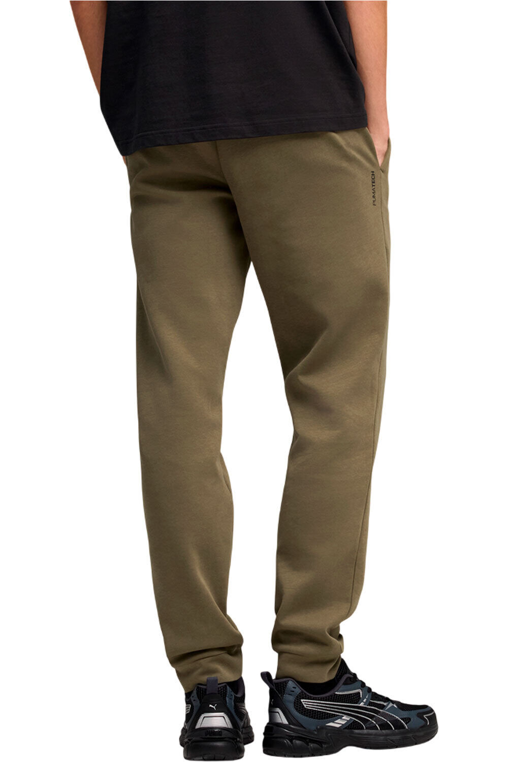 Puma pantalón hombre PUMATECH Pants DK cl vista trasera