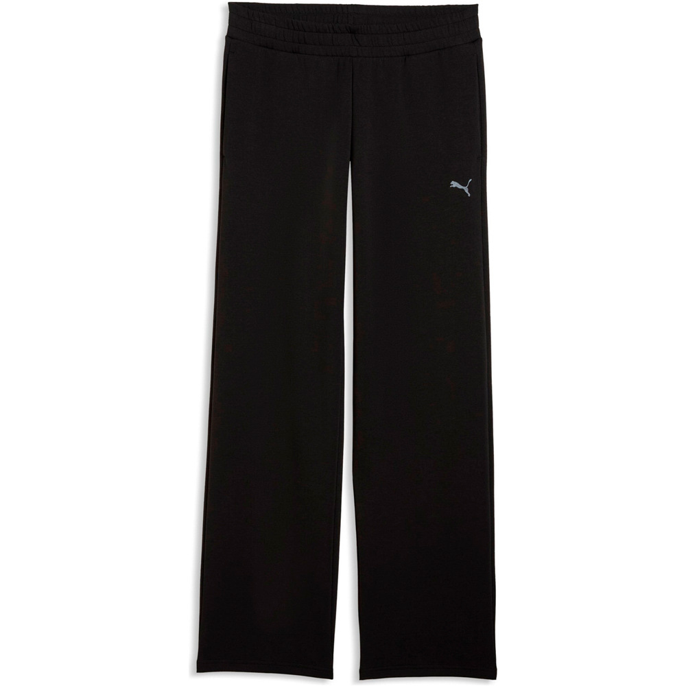 Puma pantalón mujer ESS ELEVATED Straigh vista detalle