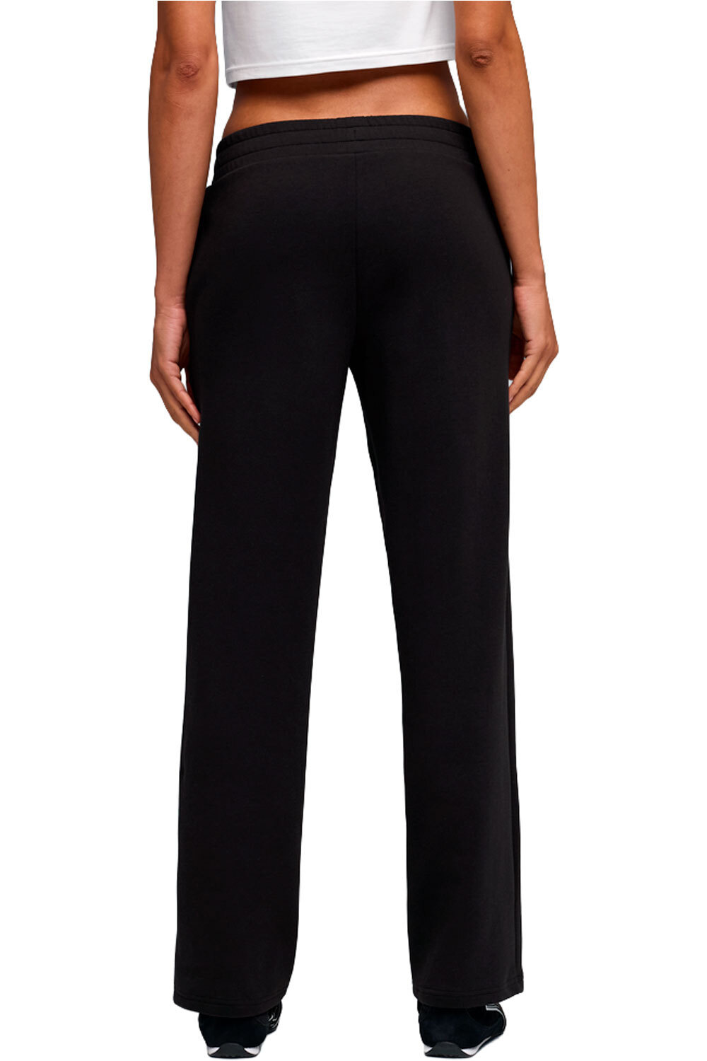 Puma pantalón mujer ESS ELEVATED Straigh vista trasera