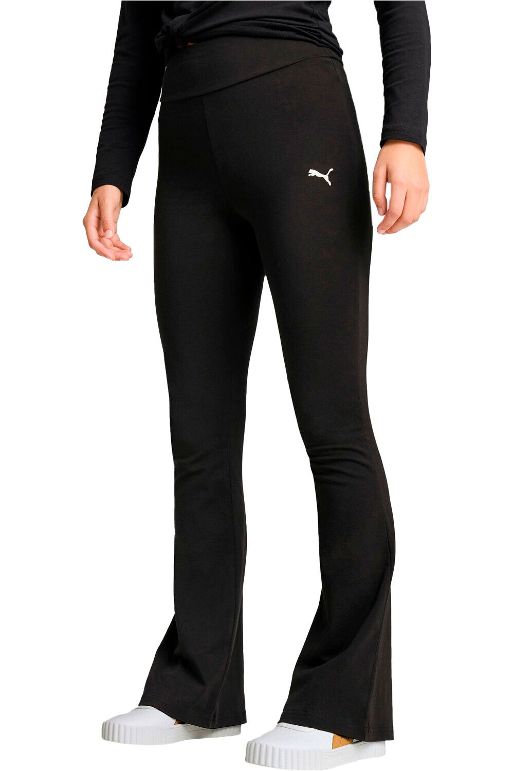 Puma pantalón mujer ESS High-Waist Flare vista frontal