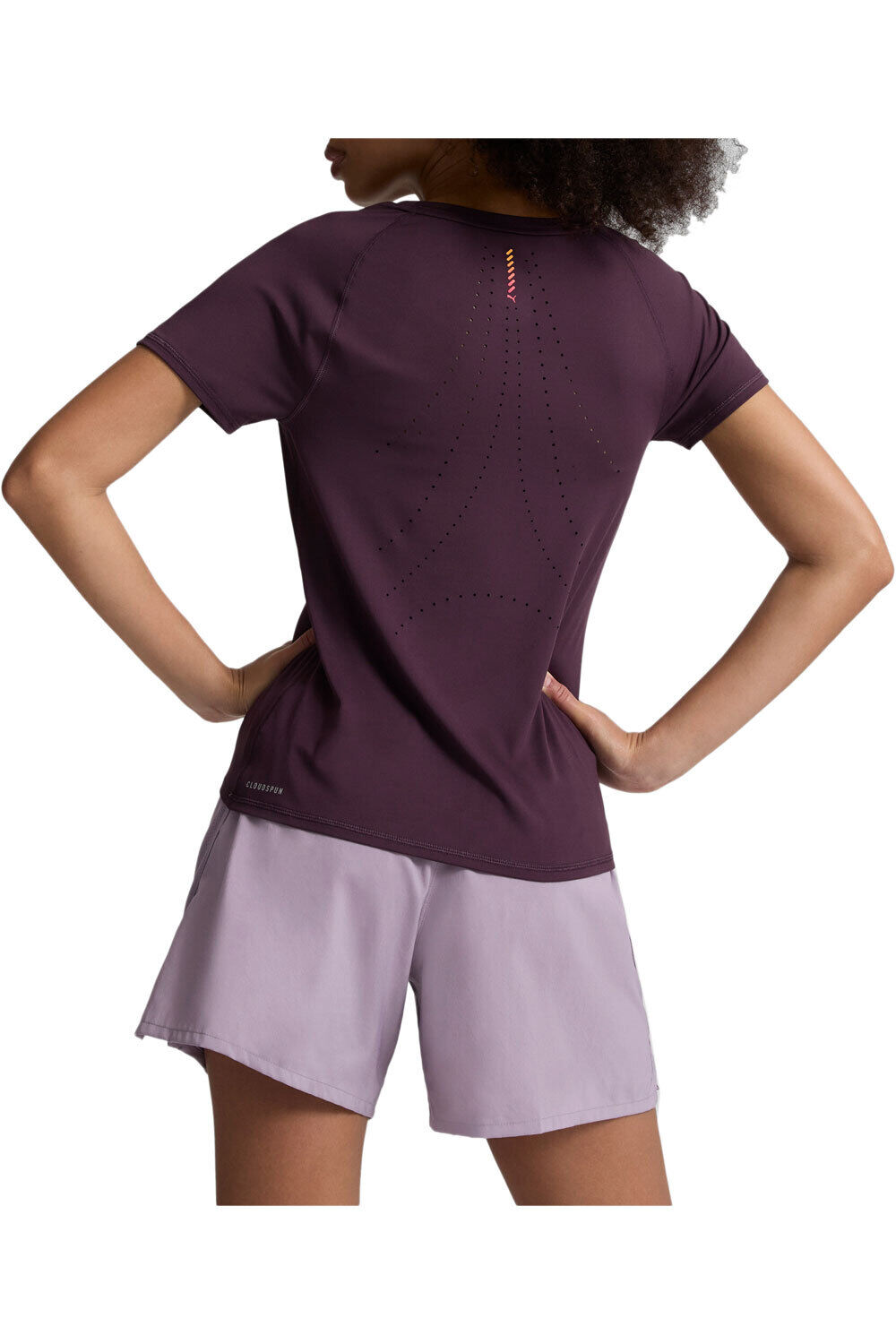 Puma pantalón running mujer RUN FAVORITE VELOCITY 5 SHORT W vista trasera