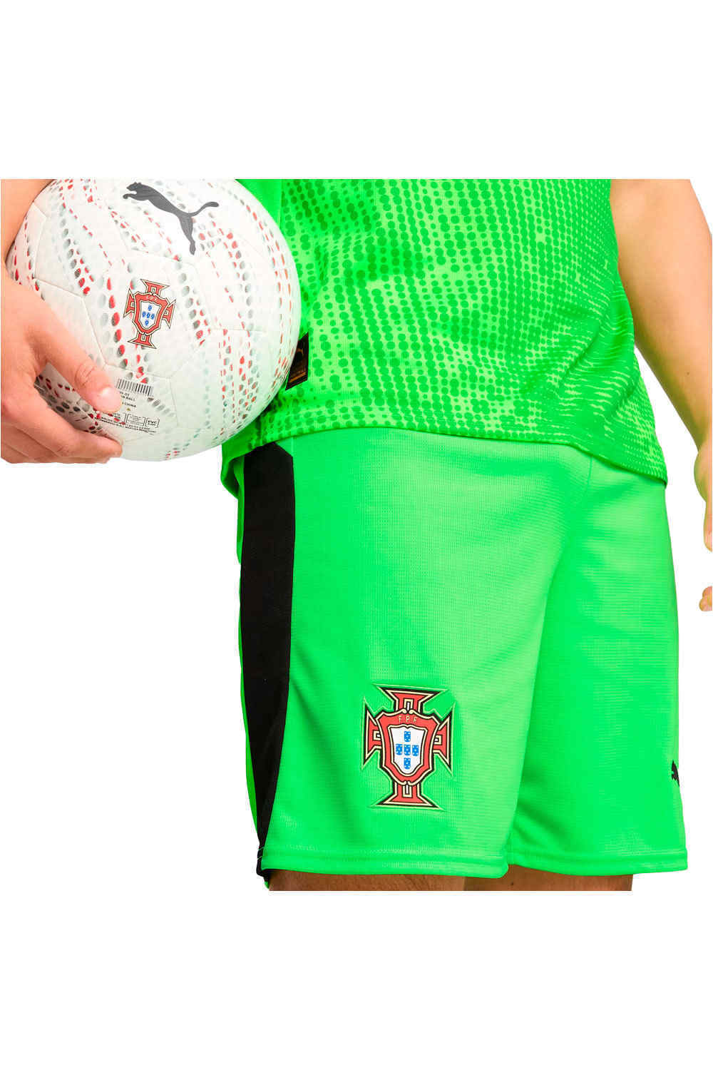 Puma pantalones fútbol oficiales PORTUGAL 25 GK Shorts Replica vista detalle