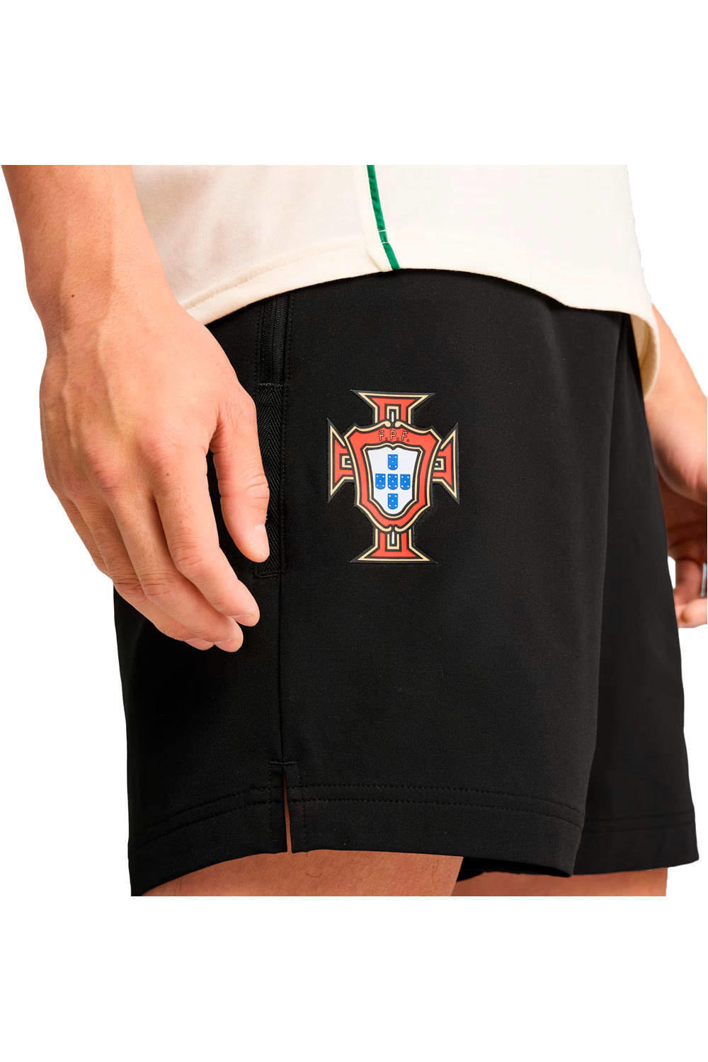 Puma pantalones futbol PORTUGAL 25 PUMATECH Shorts 6  WV vista detalle
