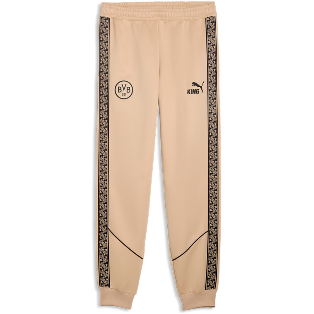 Puma pantalones largos futbol BVB KING Anthem Pant vista detalle