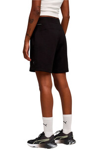 Puma pantalones y mallas cortas fitness mujer W CLOUDSPUN SHORT - vista trasera