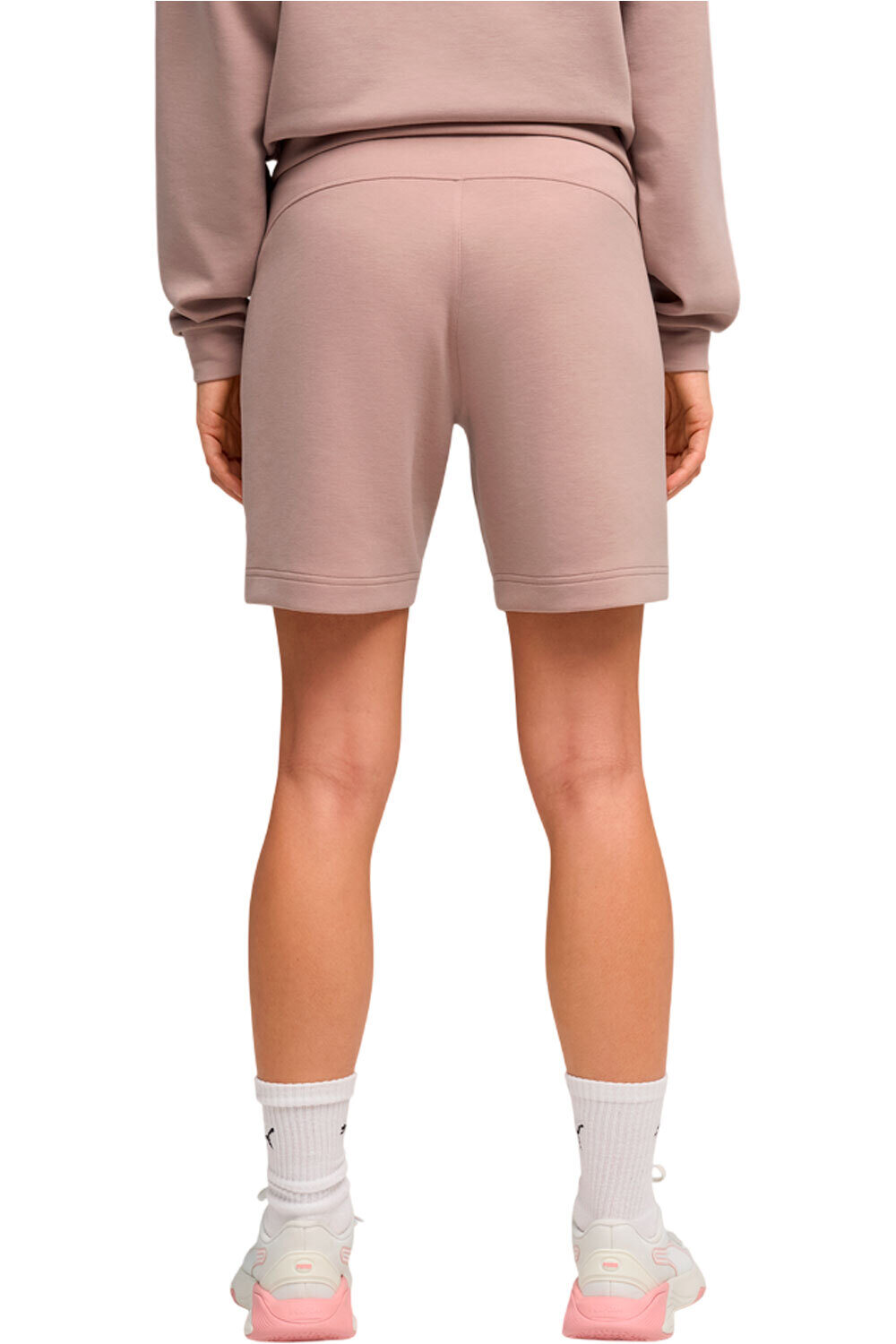 Puma pantalones y mallas cortas fitness mujer W CLOUDSPUN SHORT - vista trasera