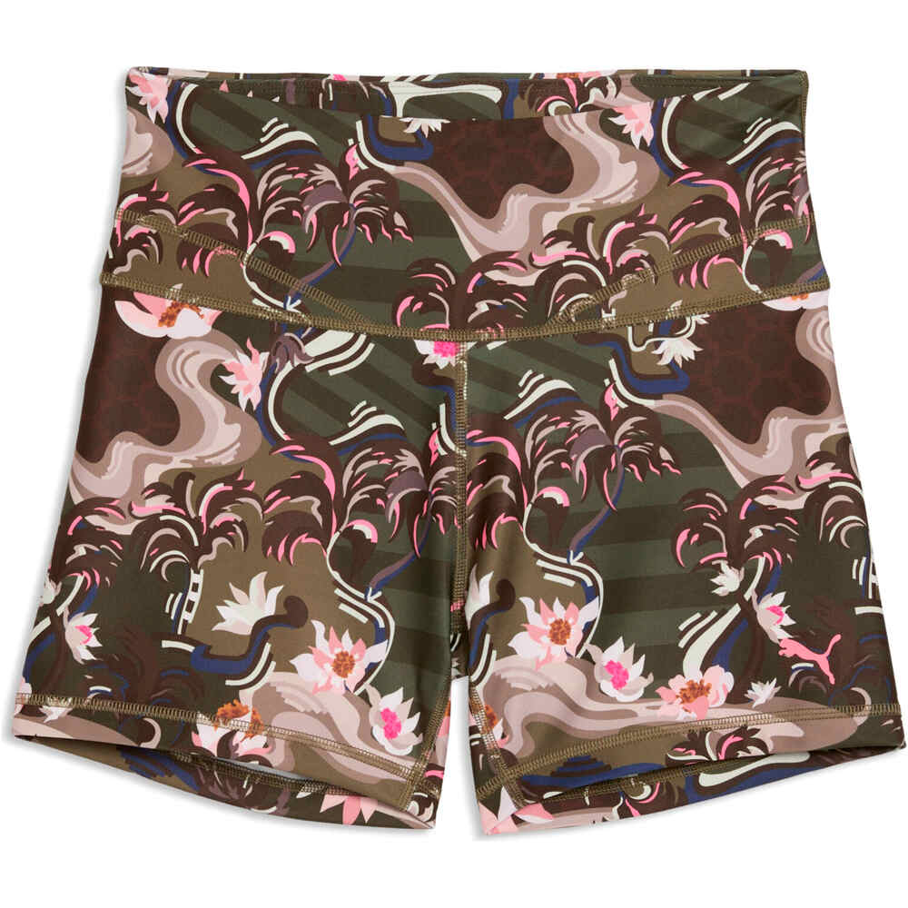 Puma pantalones y mallas cortas fitness mujer W Puma League Short vista frontal