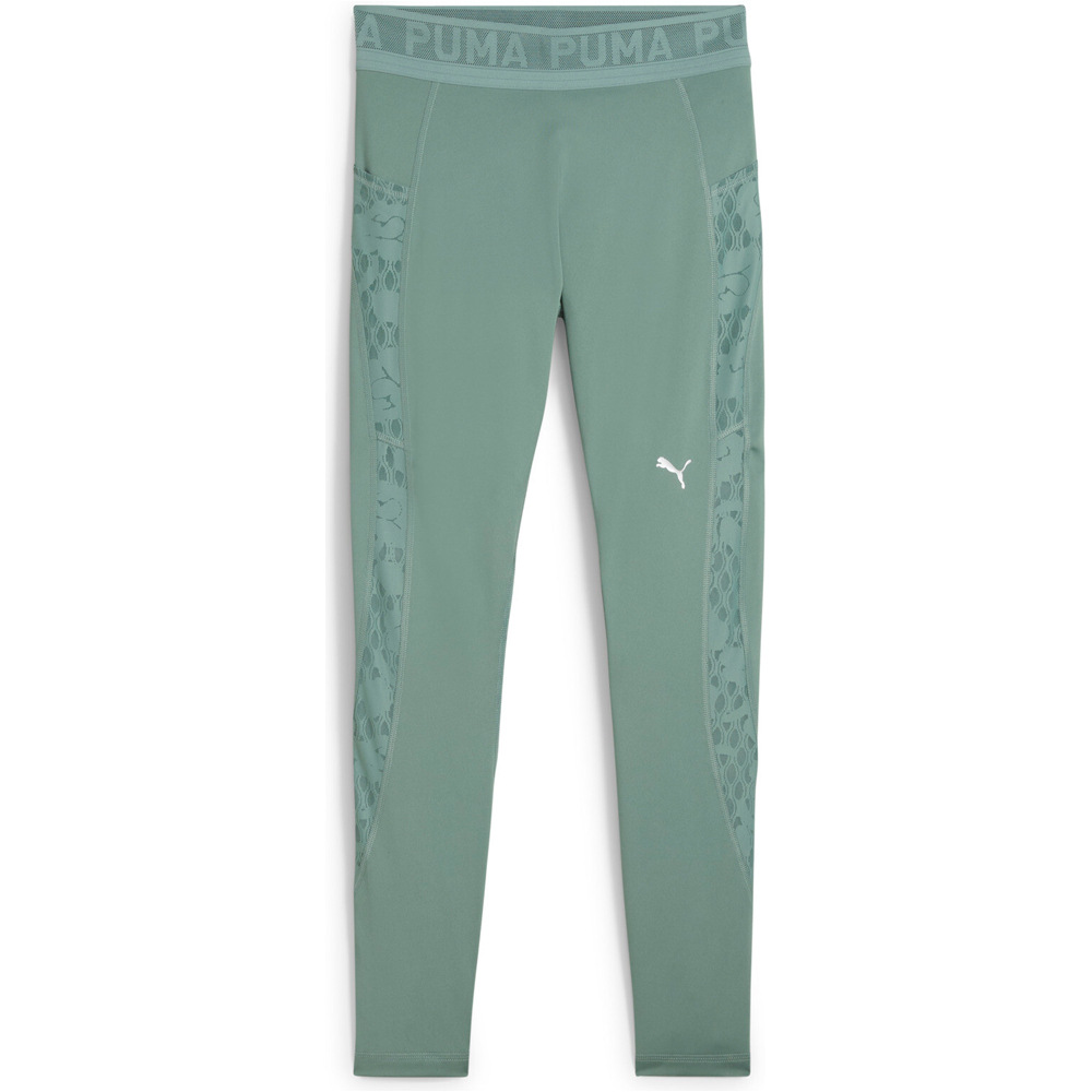 Puma pantalones y mallas largas fitness mujer LACE HW 7/8 TIGHT vista frontal