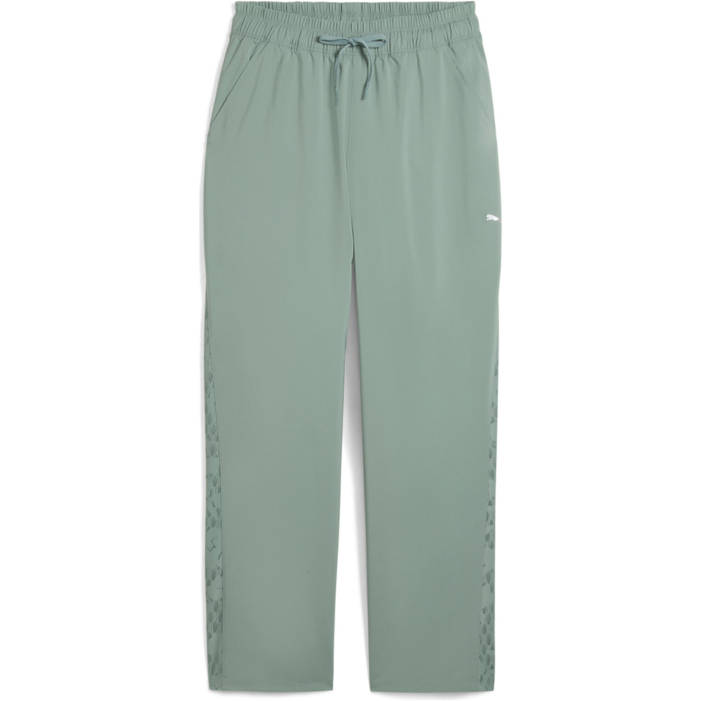Puma pantalones y mallas largas fitness mujer LACE WOVEN PANT 03