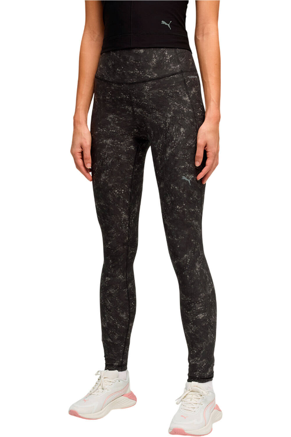 Puma pantalones y mallas largas fitness mujer W Cloudspun Tight AO vista frontal