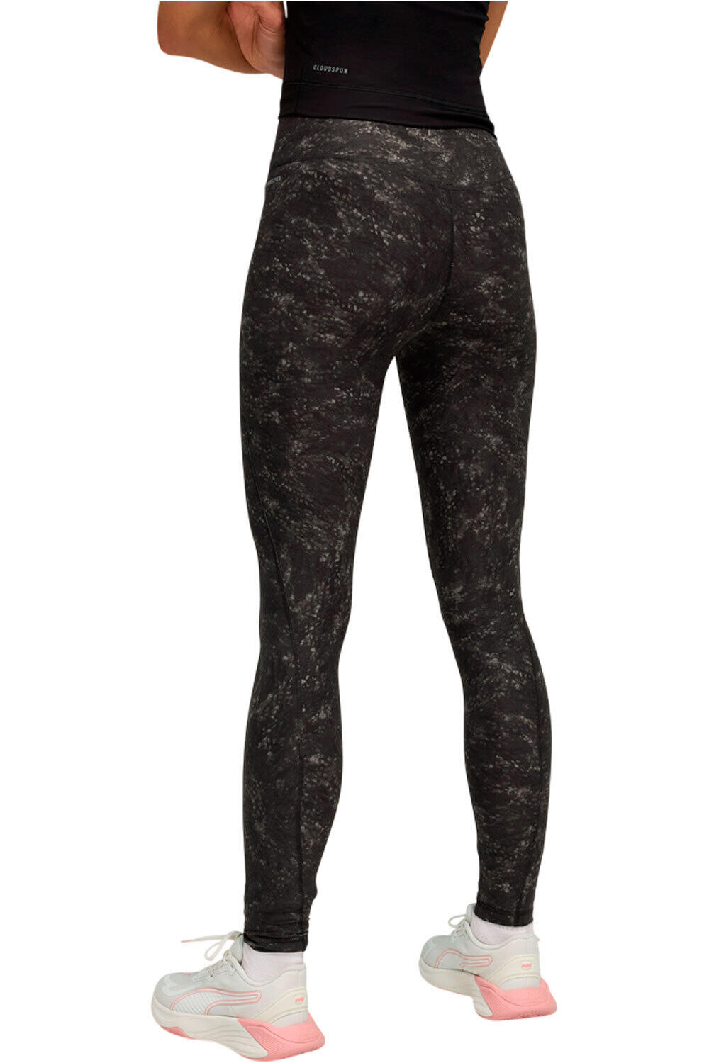Puma pantalones y mallas largas fitness mujer W Cloudspun Tight AO vista trasera