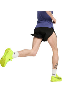 Puma pantaloneta técnica hombre M RUN KNIT 3 SPLIT vista trasera