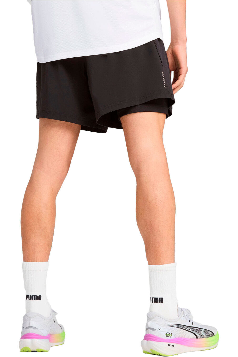 Puma pantaloneta técnica hombre M RUN VELOCITY 2IN1 vista trasera