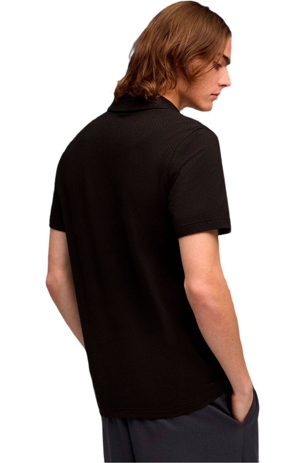 Puma polo manga corta hombre AMF1 Jacquard Polo ( vista trasera