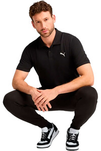 Puma polo manga corta hombre ESS Pique Polo vista detalle