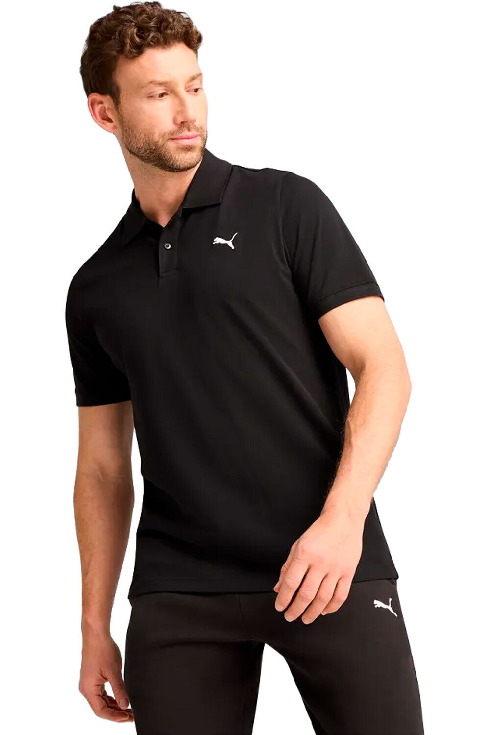 Puma polo manga corta hombre ESS Pique Polo vista frontal
