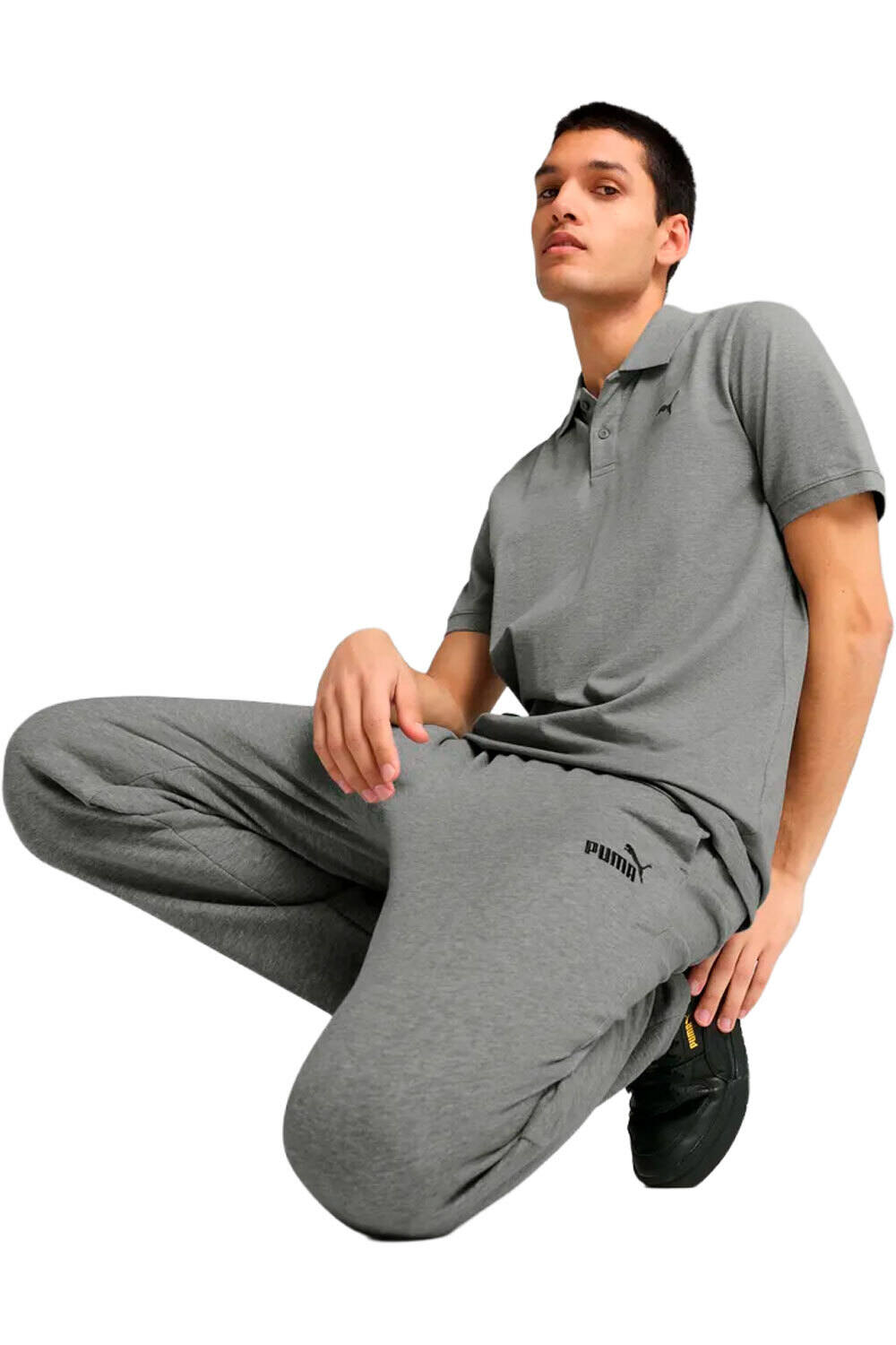 Puma polo manga corta hombre ESS Pique Polo vista frontal