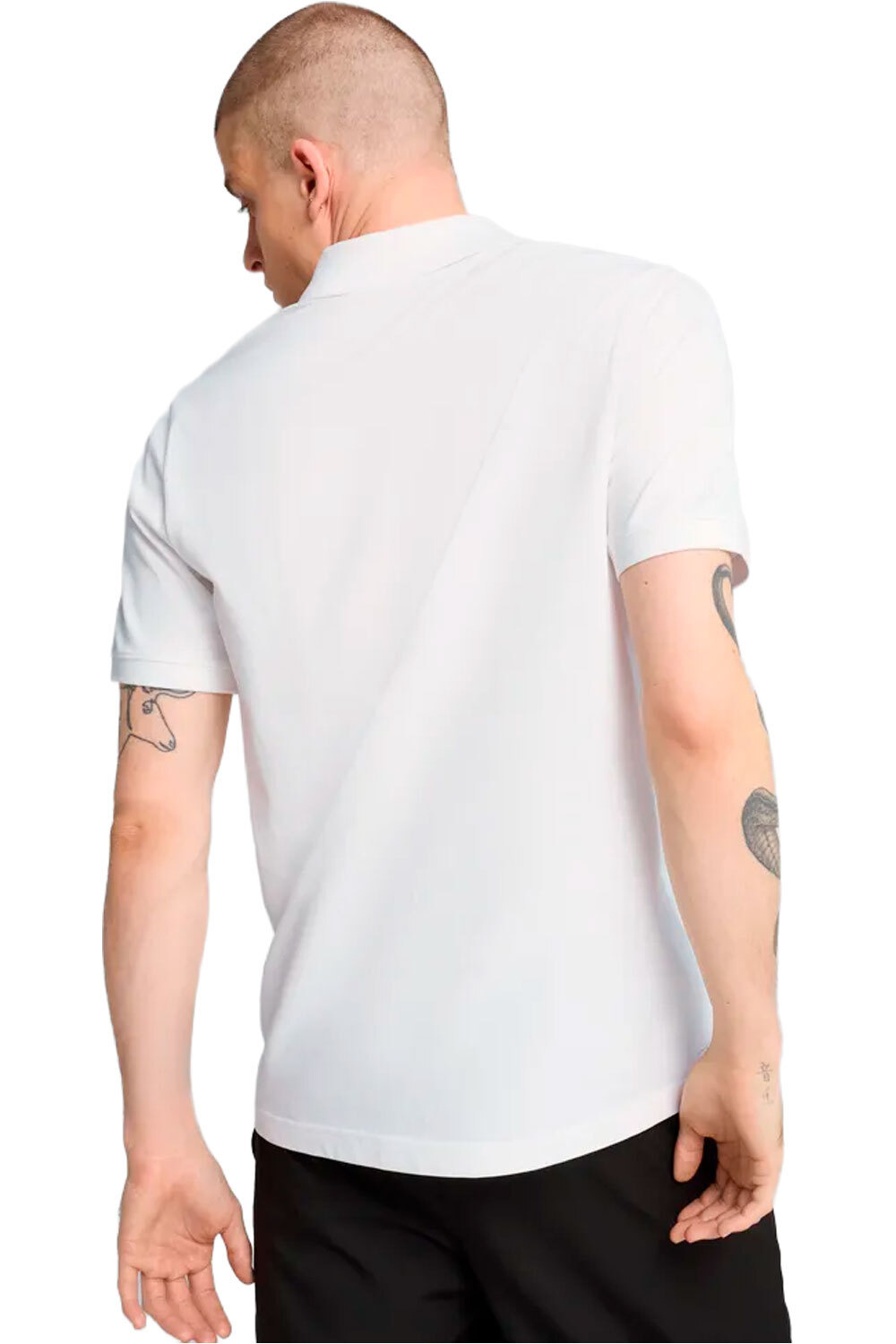 Puma polo manga corta hombre ESS Pique Polo vista trasera