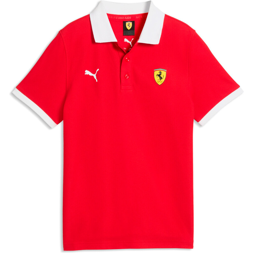 Puma polo manga corta niño Ferrari Race Kids Po 03