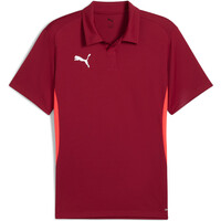 Puma polo tenis manga corta hombre Individual Padel Polo vista frontal