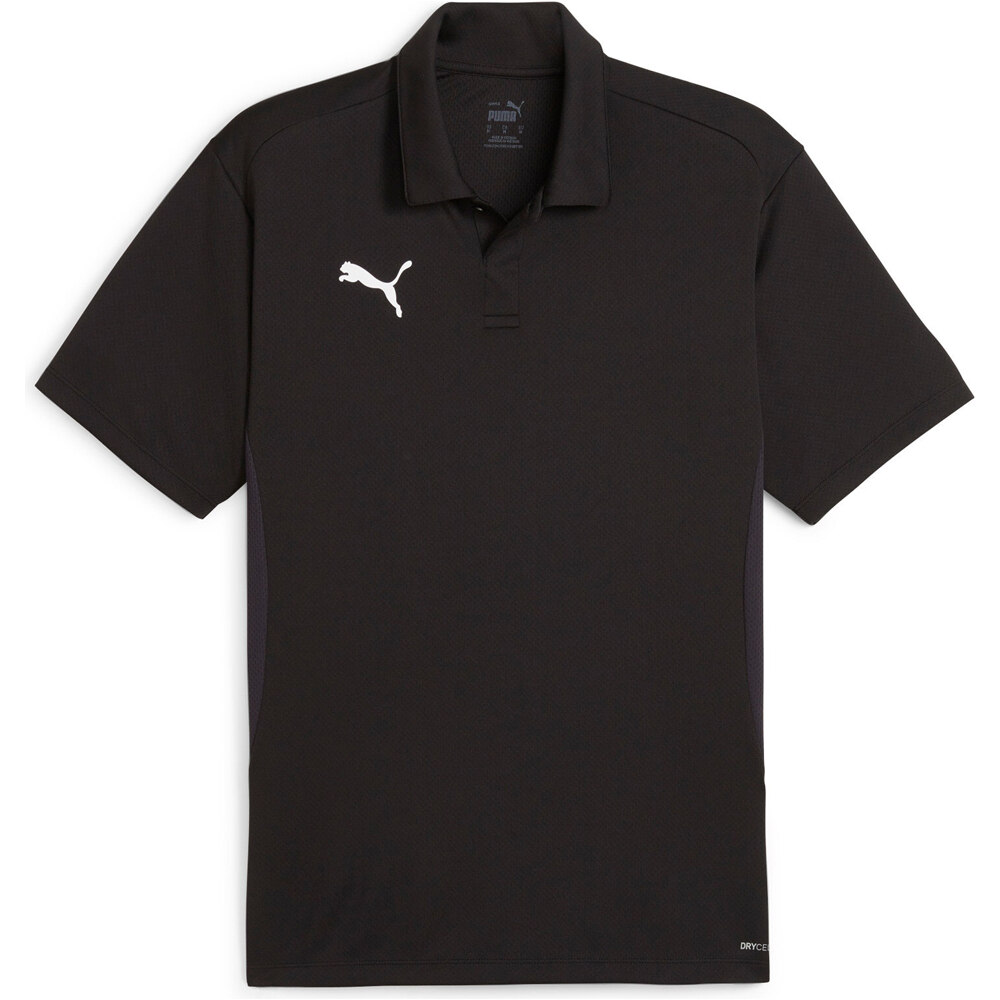 Puma polo tenis manga corta hombre Individual Padel Polo vista frontal