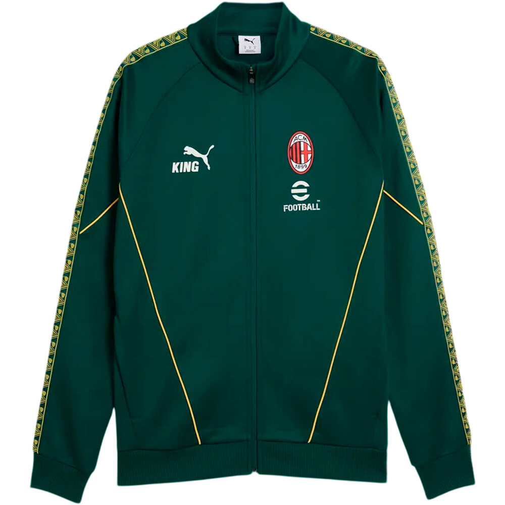 Puma sudadera entrenamiento fútbol ACM KING Anthem Jack vista frontal