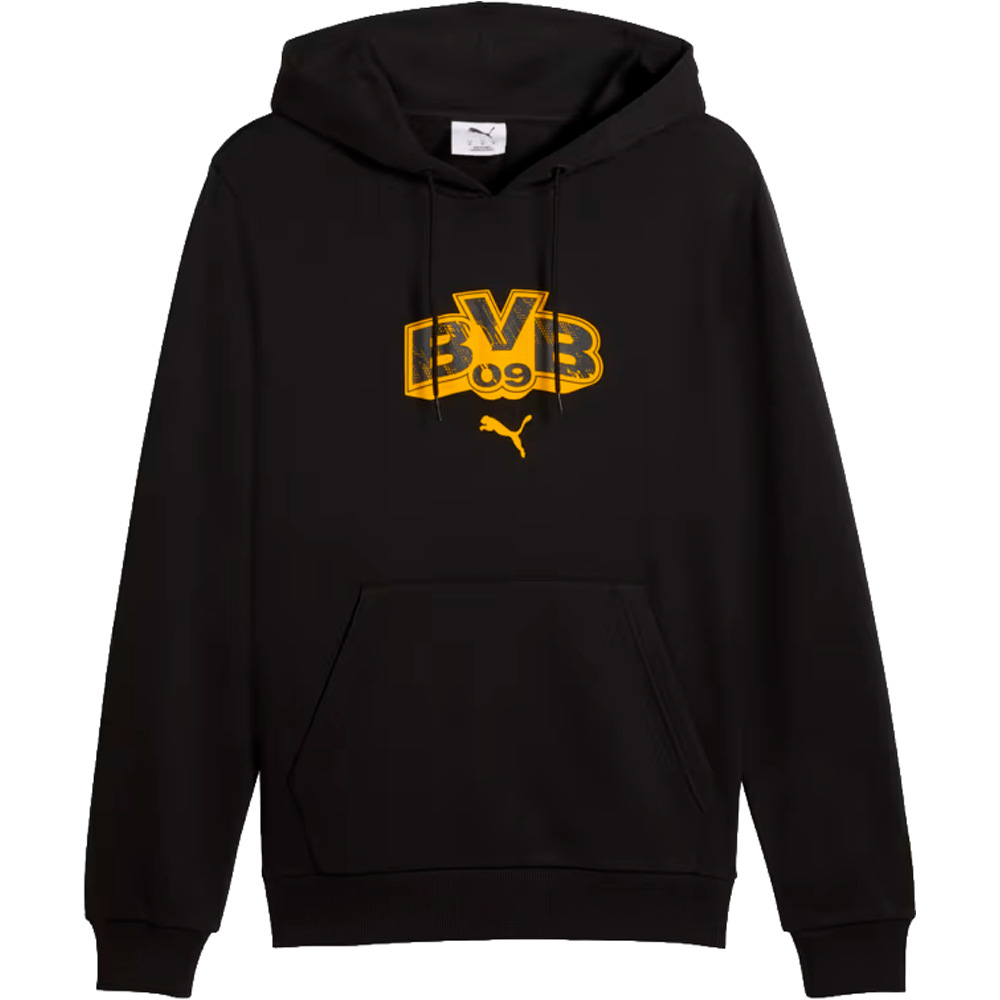 Puma sudadera entrenamiento fútbol BVB FtblCulture Hood vista detalle