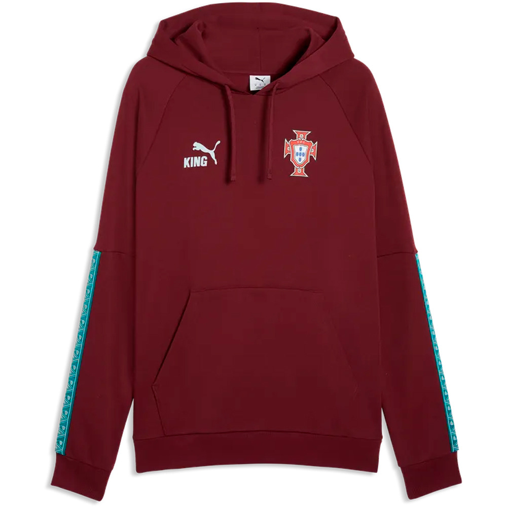 Puma sudadera entrenamiento fútbol FPF KING Hoodie vista detalle
