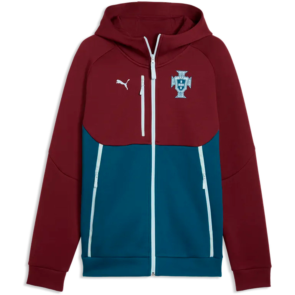 Puma sudadera entrenamiento fútbol FPF PUMATECH FZ Hood 04