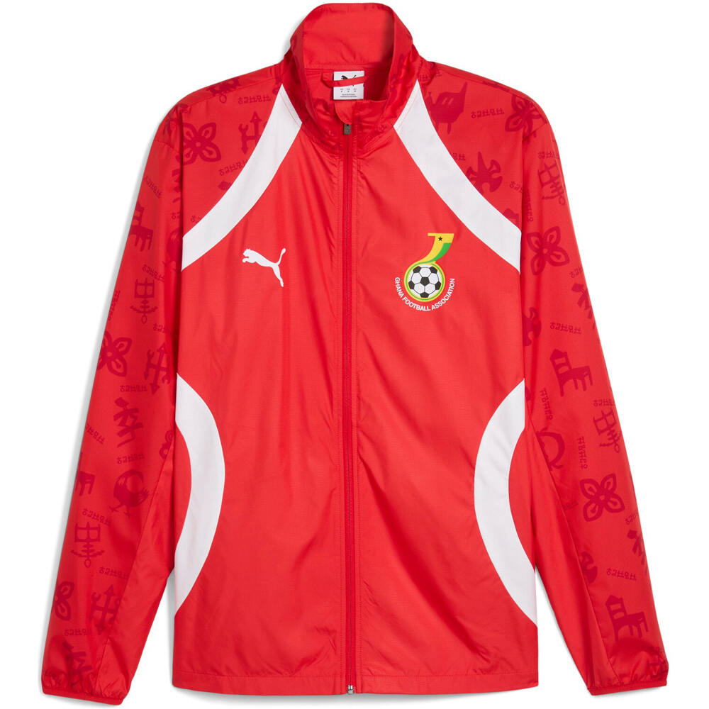 Puma sudadera entrenamiento fútbol GIRONA 25 Prematch Woven Jacket 03