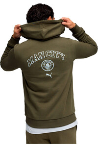 Puma sudadera entrenamiento fútbol MCFC ftblCulture Hoo vista trasera