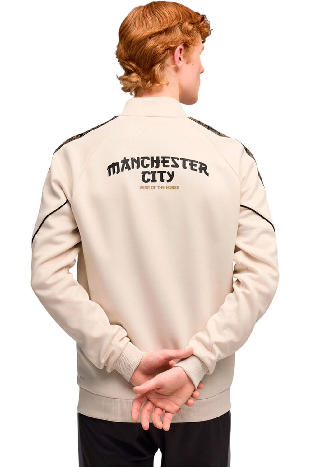 Puma sudadera entrenamiento fútbol MCFC KING Anthem Jac vista trasera