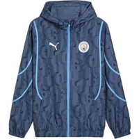 Puma sudadera entrenamiento fútbol MCFC Prematch Woven 04