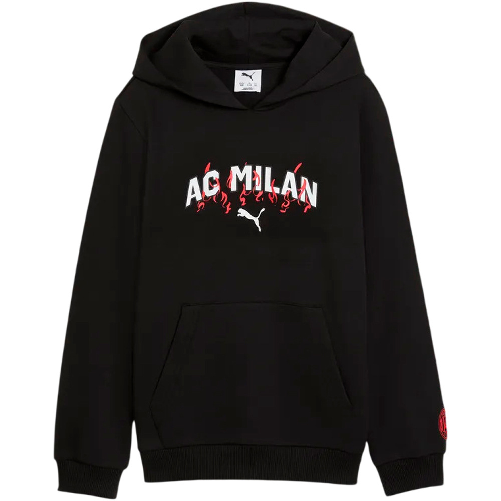 Puma sudadera entrenamiento fútbol niño ACM FtblCulture Hood 03