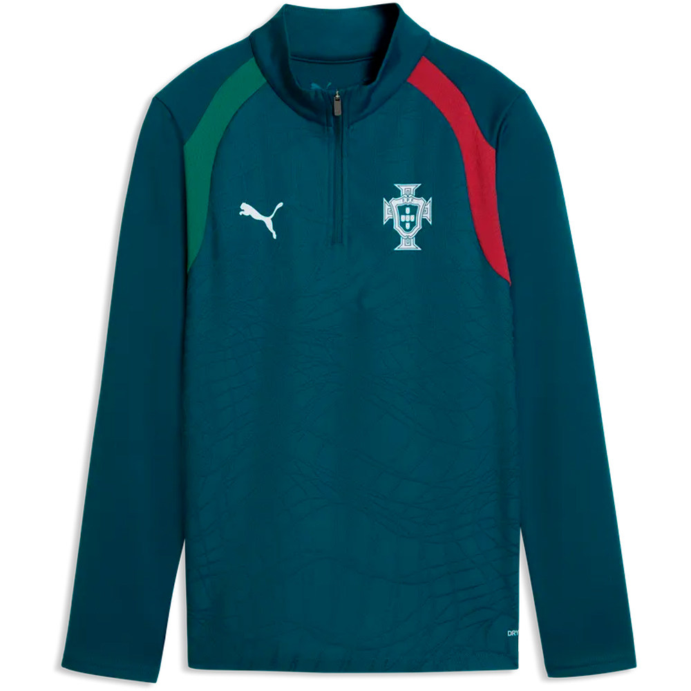 Puma sudadera entrenamiento fútbol niño FPF Training 1/4 Zip 03