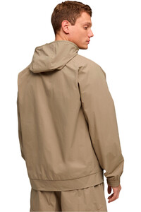 Puma sudadera entrenamiento fútbol OM PUMATECH Woven Ja vista trasera