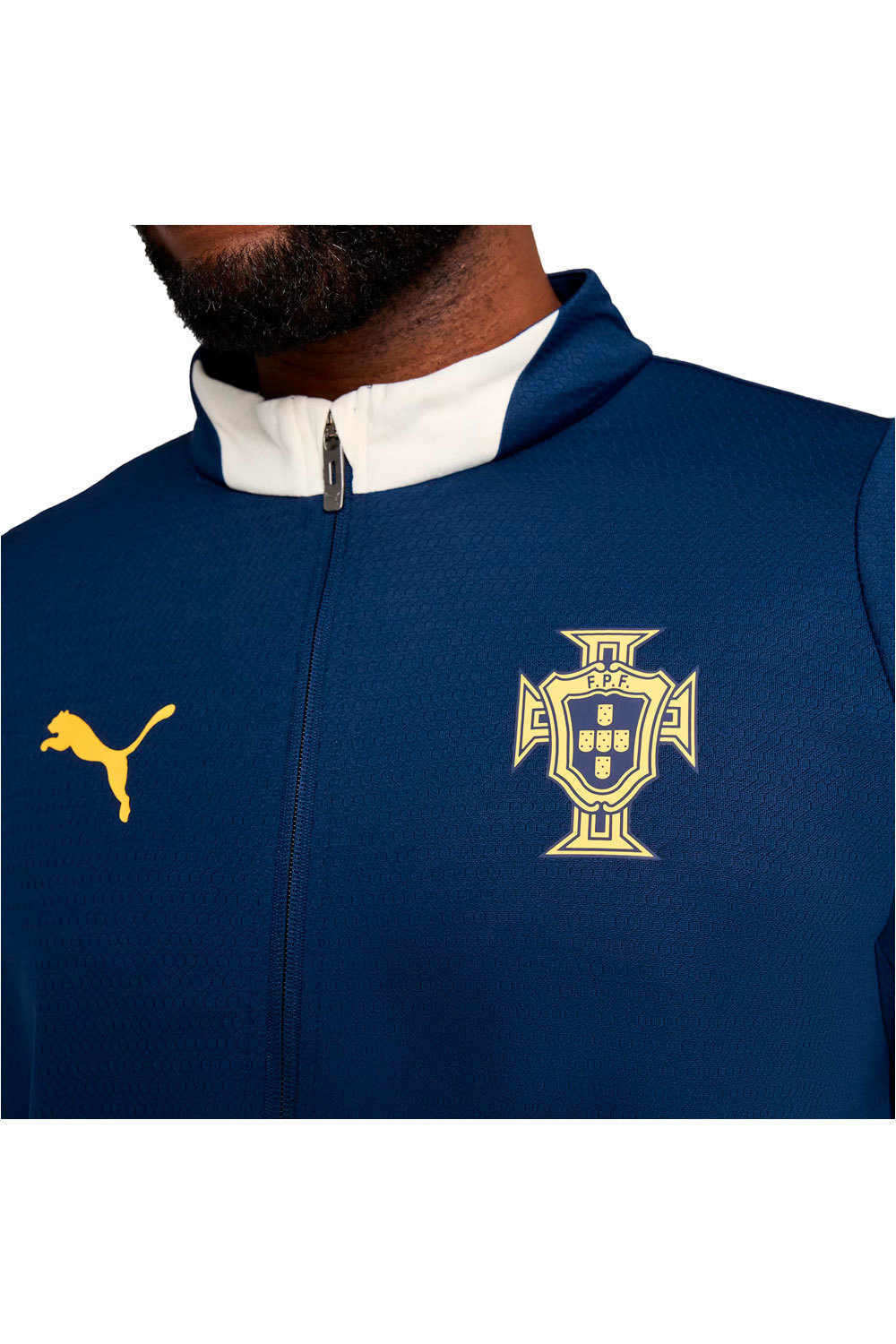 Puma sudadera entrenamiento fútbol PORTUGAL 25 Training Jacket vista detalle